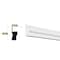 Ekena Millwork 3"H x 1 1/4"P x 96"L Nail Fin Brick Mould, PVC MLD03X01X96NFSWPV - alternate 5